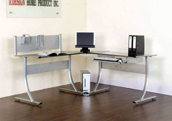 Glass Computer Desk